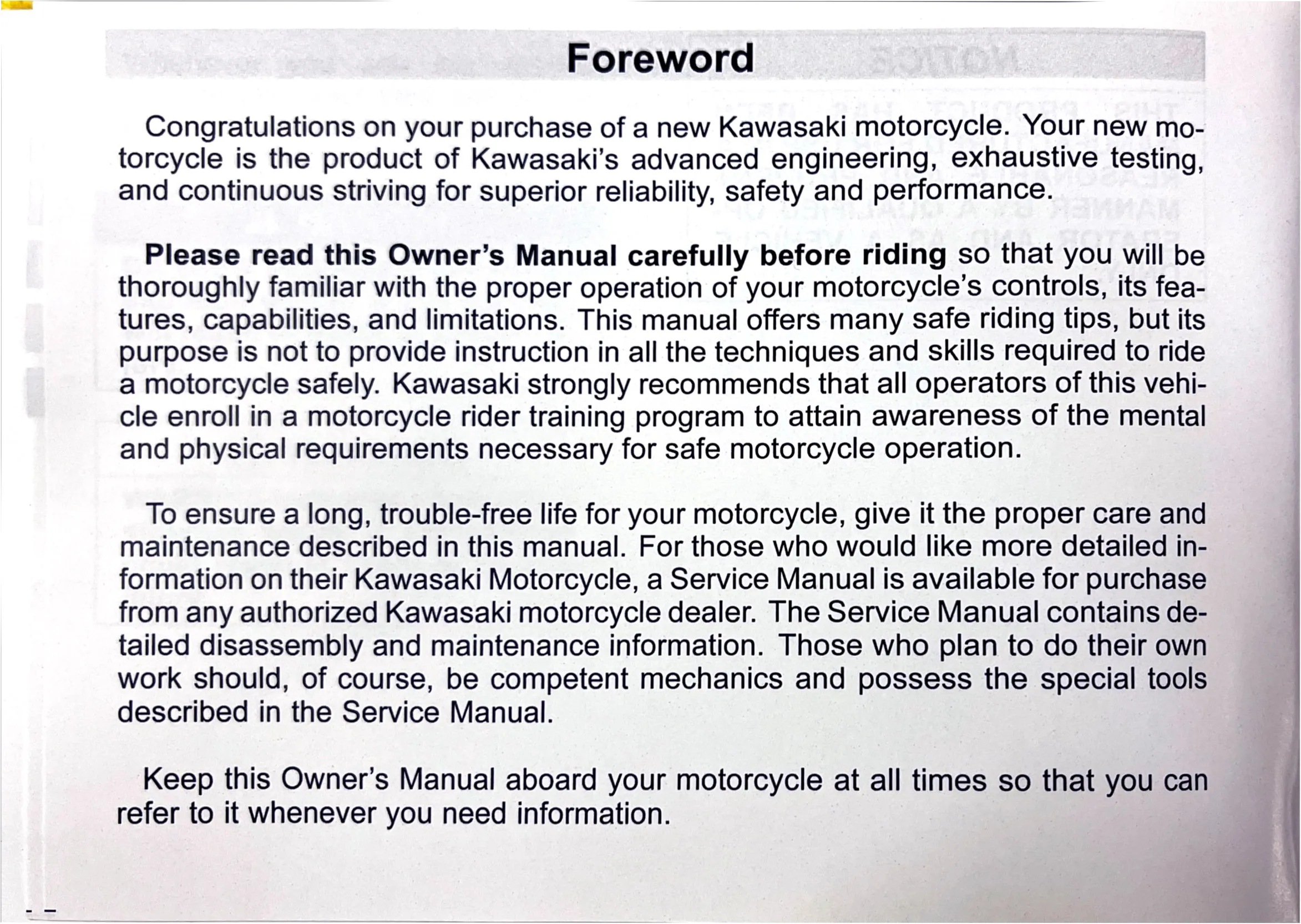 Owner's Manual page 6