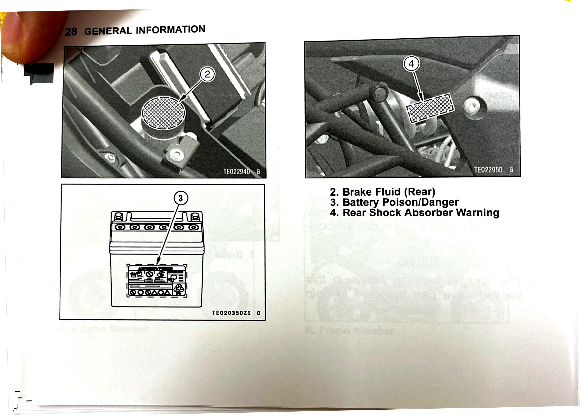 Owner's Manual page 30 — GENERAL INFORMATION