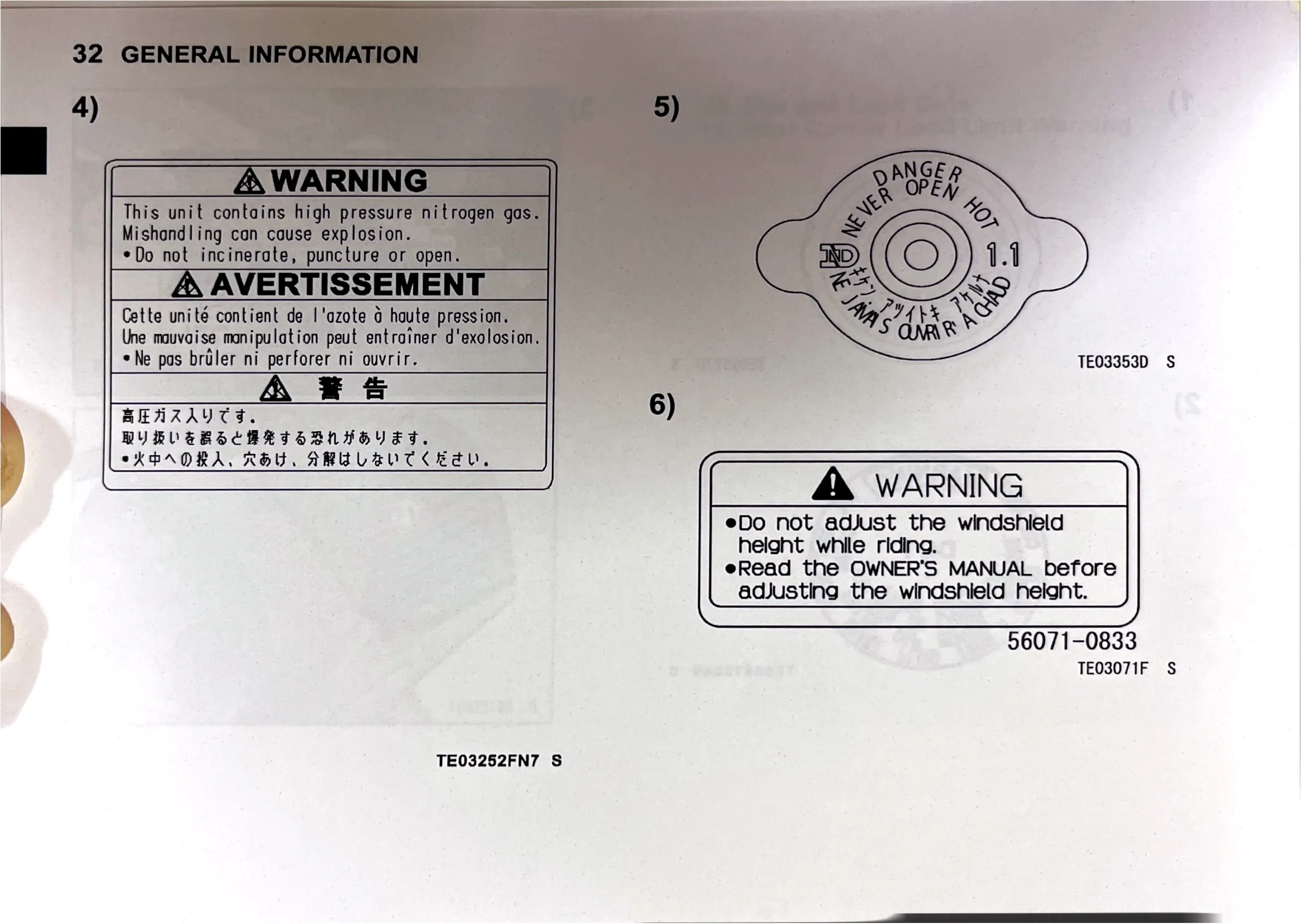 Owner's Manual page 34 — GENERAL INFORMATION