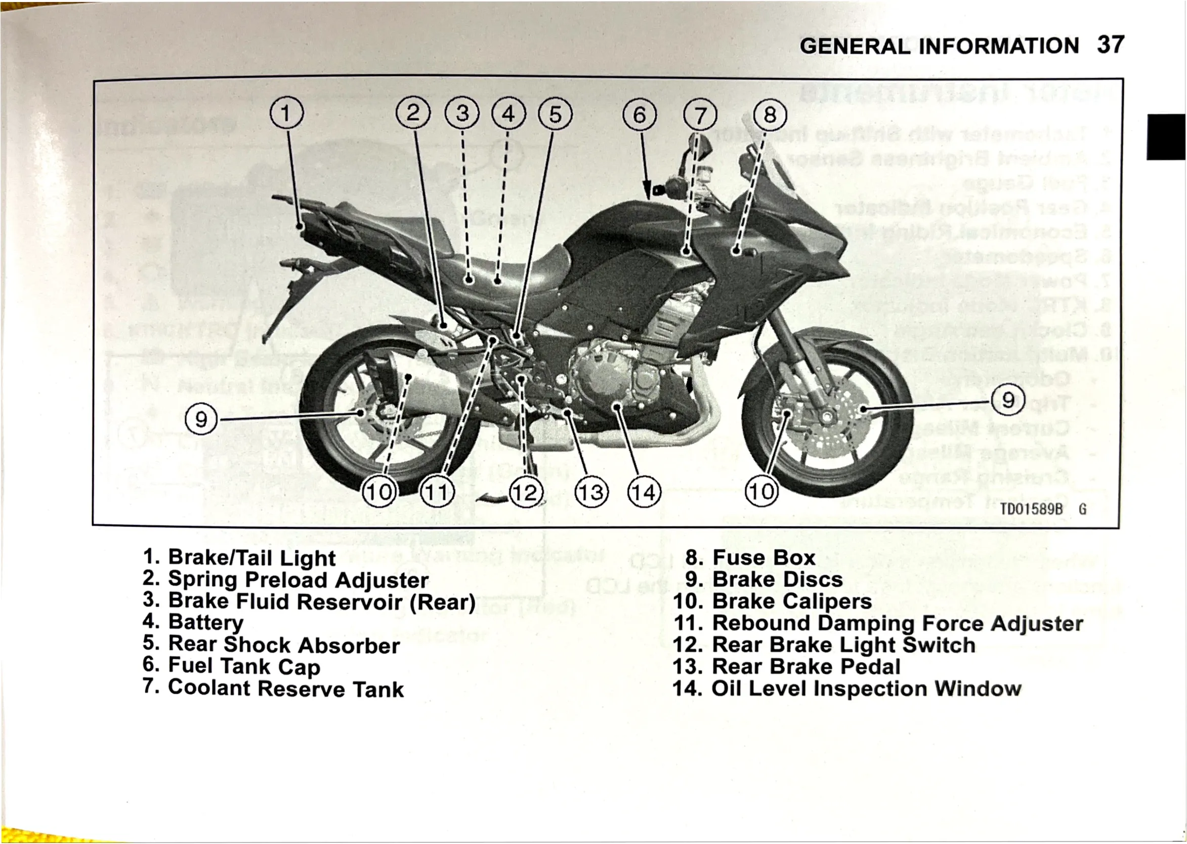 Owner's Manual page 39 — GENERAL INFORMATION