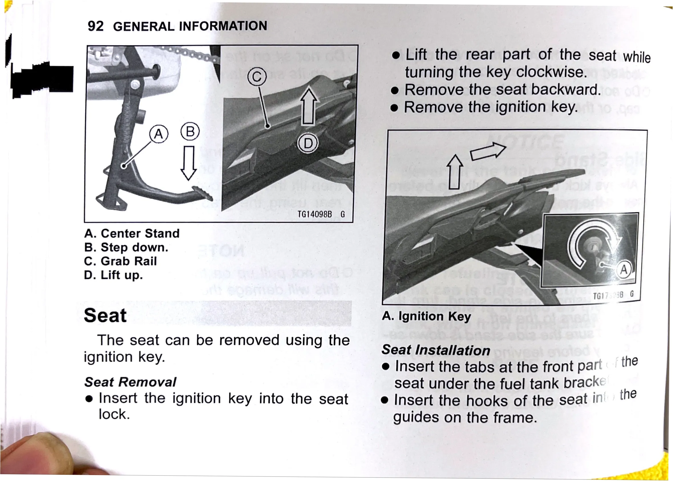 Owner's Manual page 95 — GENERAL INFORMATION