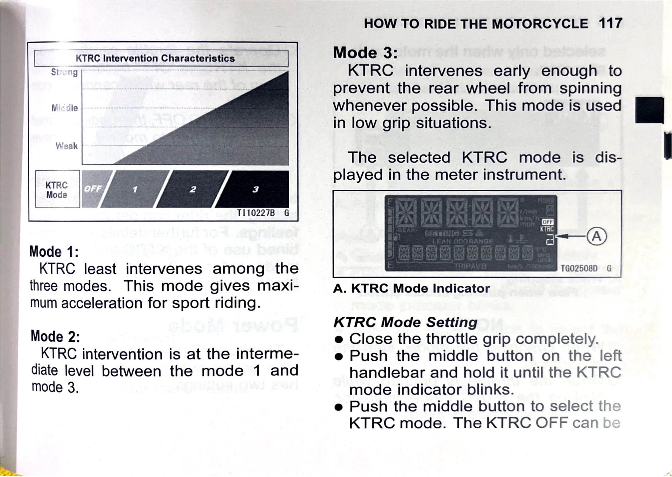 Owner's Manual page 120 — HOW TO RIDE THE MOTORCYCLE