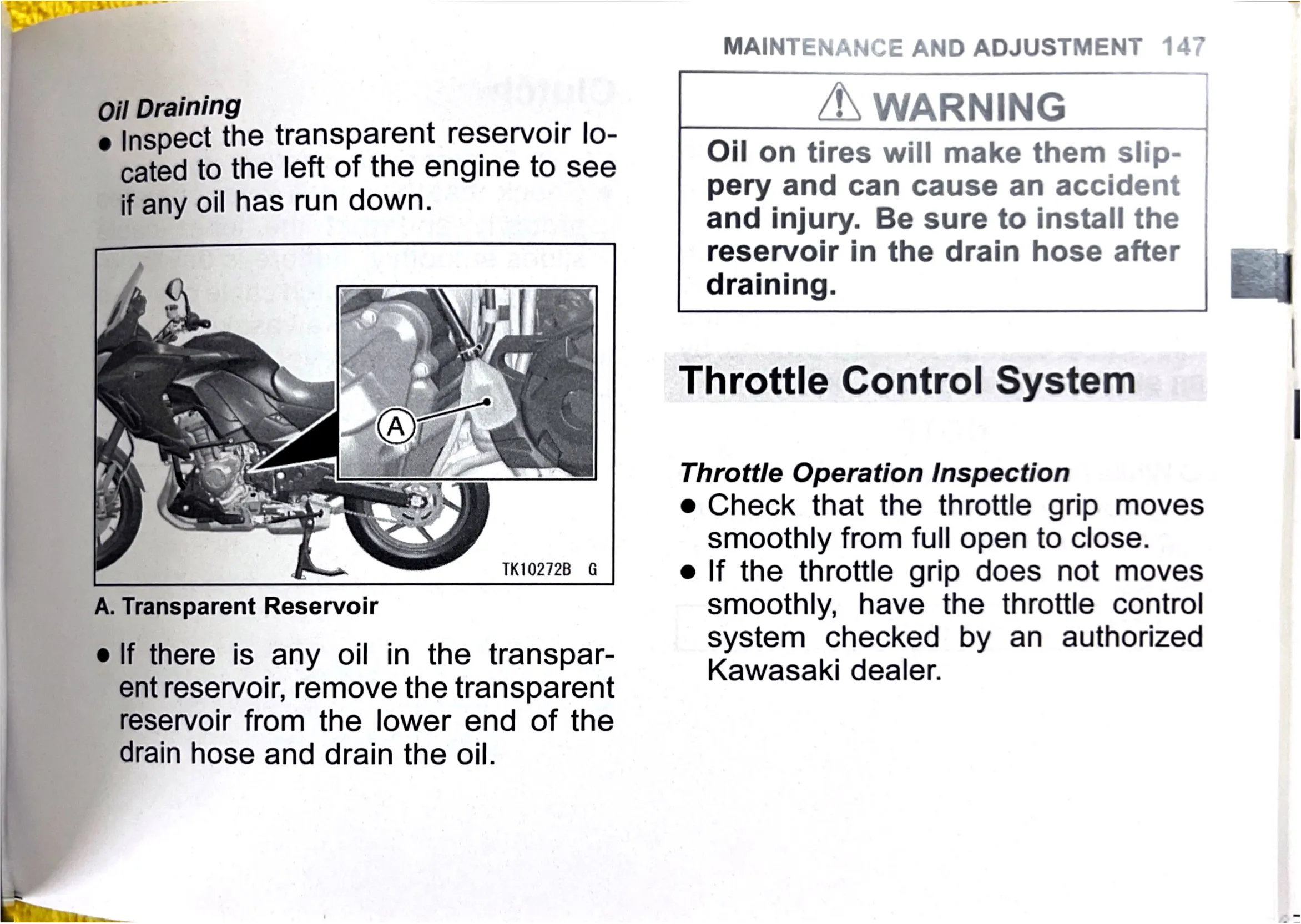 Owner's Manual page 150 — MAINTENANCE AND ADJUSTMENT