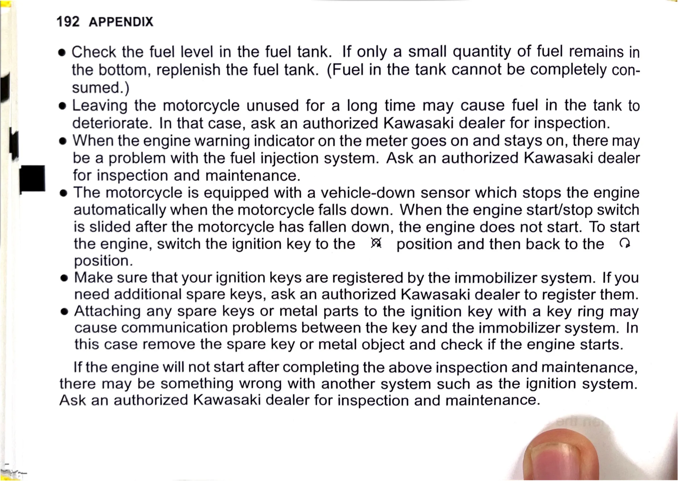 Owner's Manual page 195 — APPENDIX