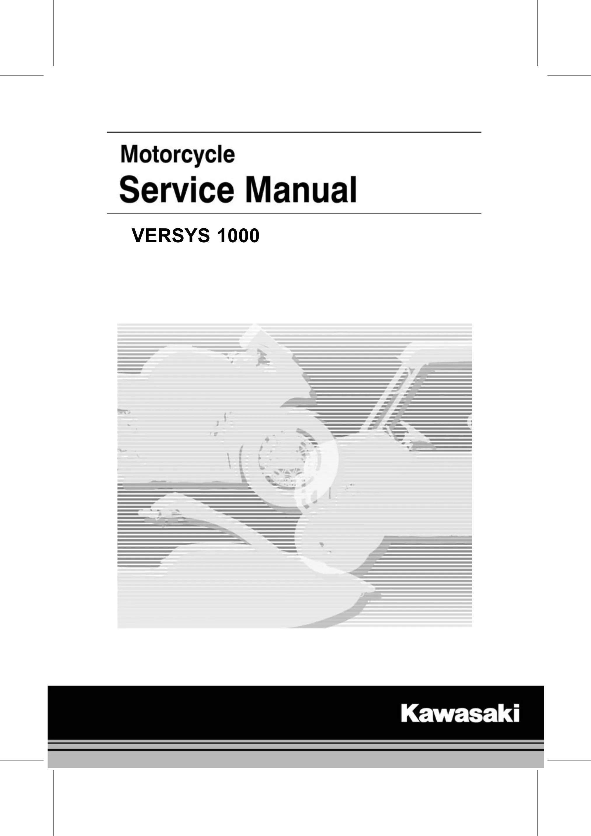 Service Manual (KLZ1000C) page 1