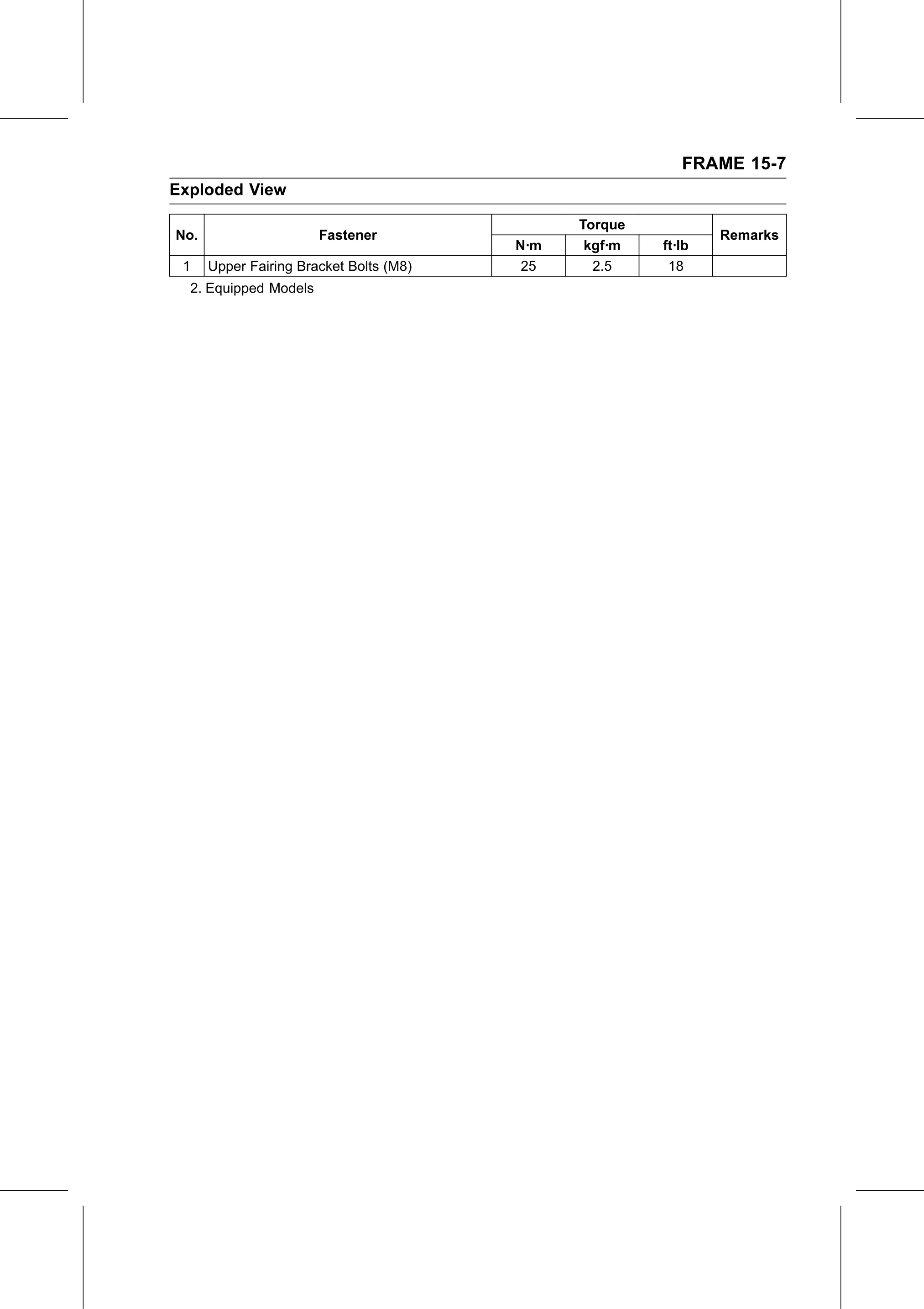 Service Manual (KLZ1000C) page 451 — Frame › Exploded View