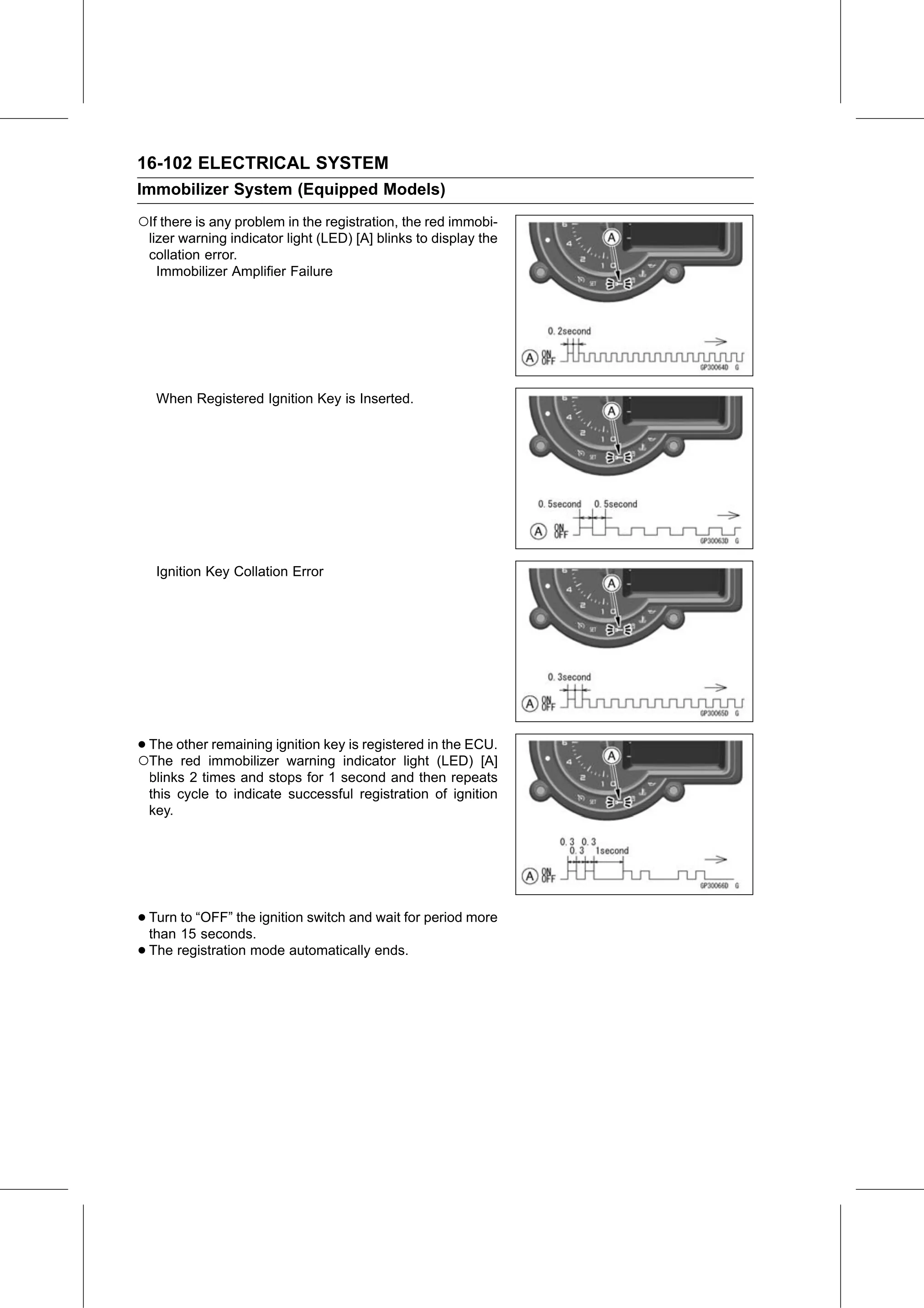 Service Manual (KLZ1000C) page 584 — Electrical System › Key Registration