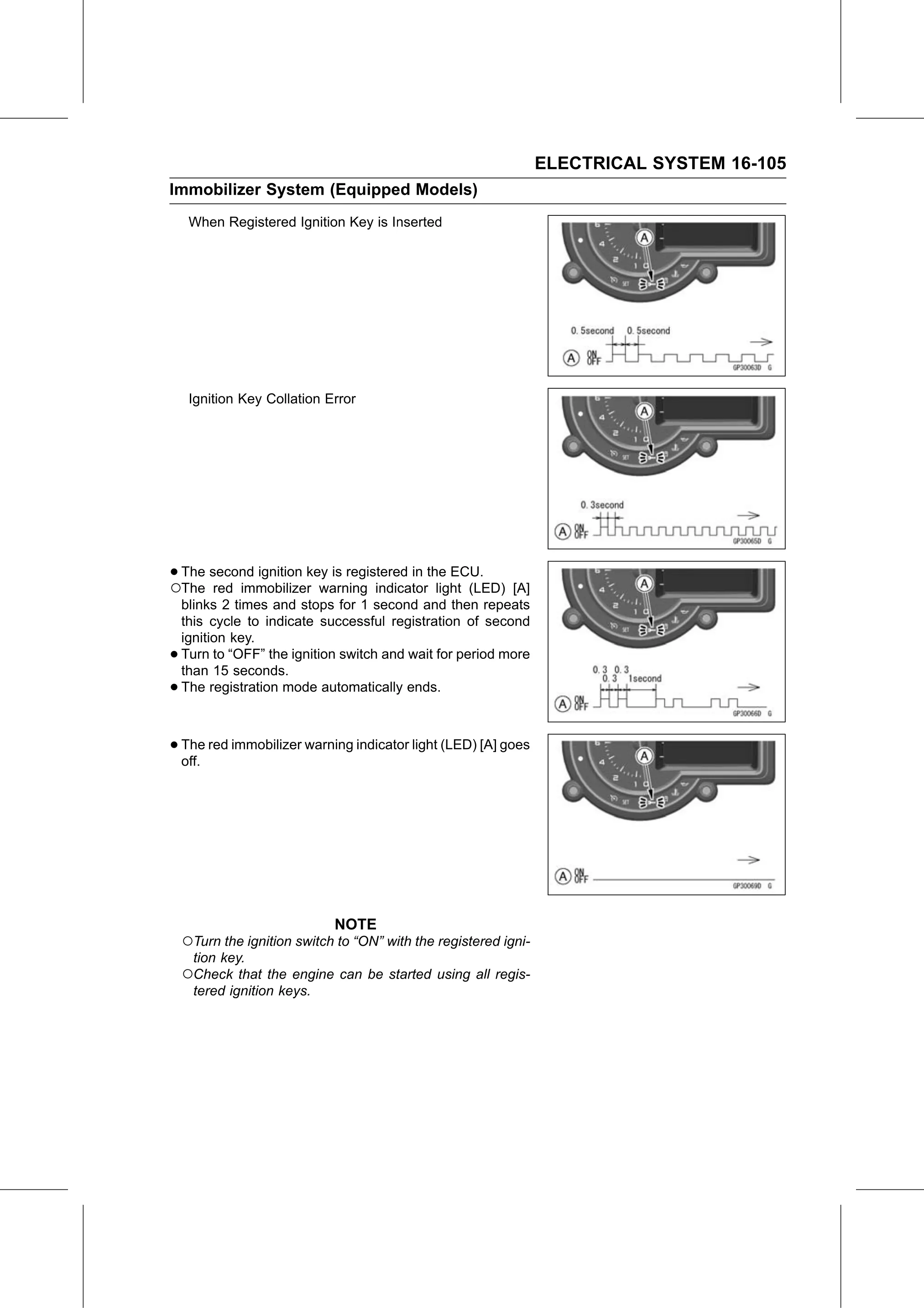 Service Manual (KLZ1000C) page 587 — Electrical System › Key Registration
