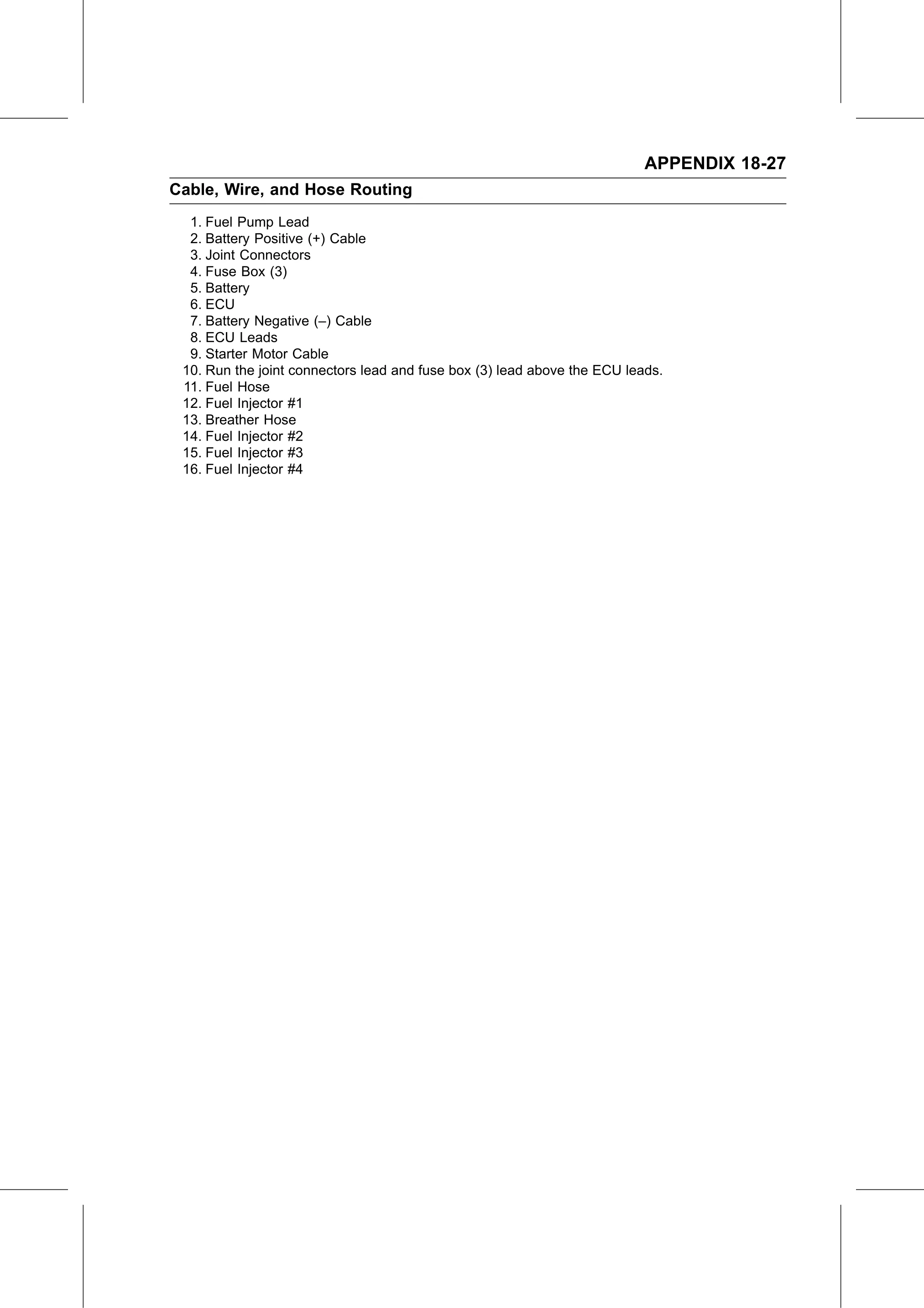 Service Manual (KLZ1000C) page 725 — Appendix › Cable, Wire, and Hose Routing