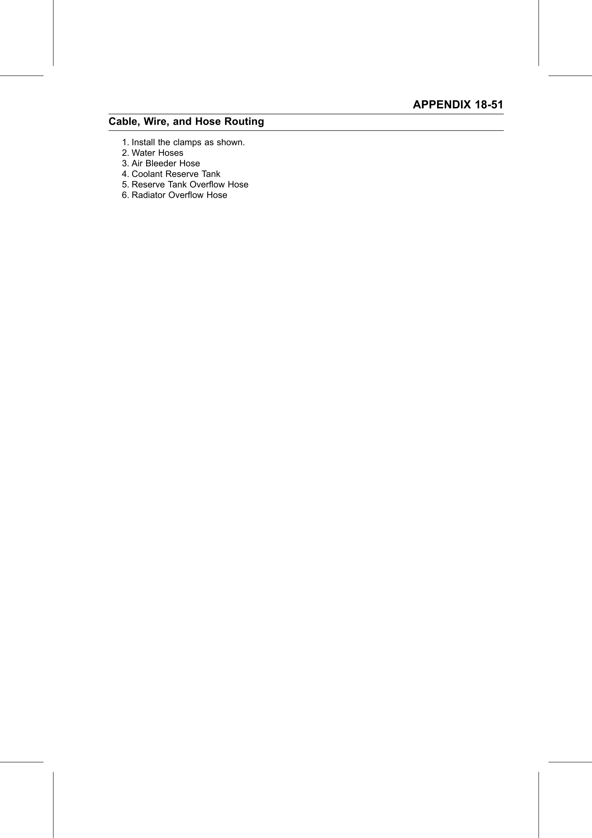 Service Manual (KLZ1000C) page 749 — Appendix › Cable, Wire, and Hose Routing