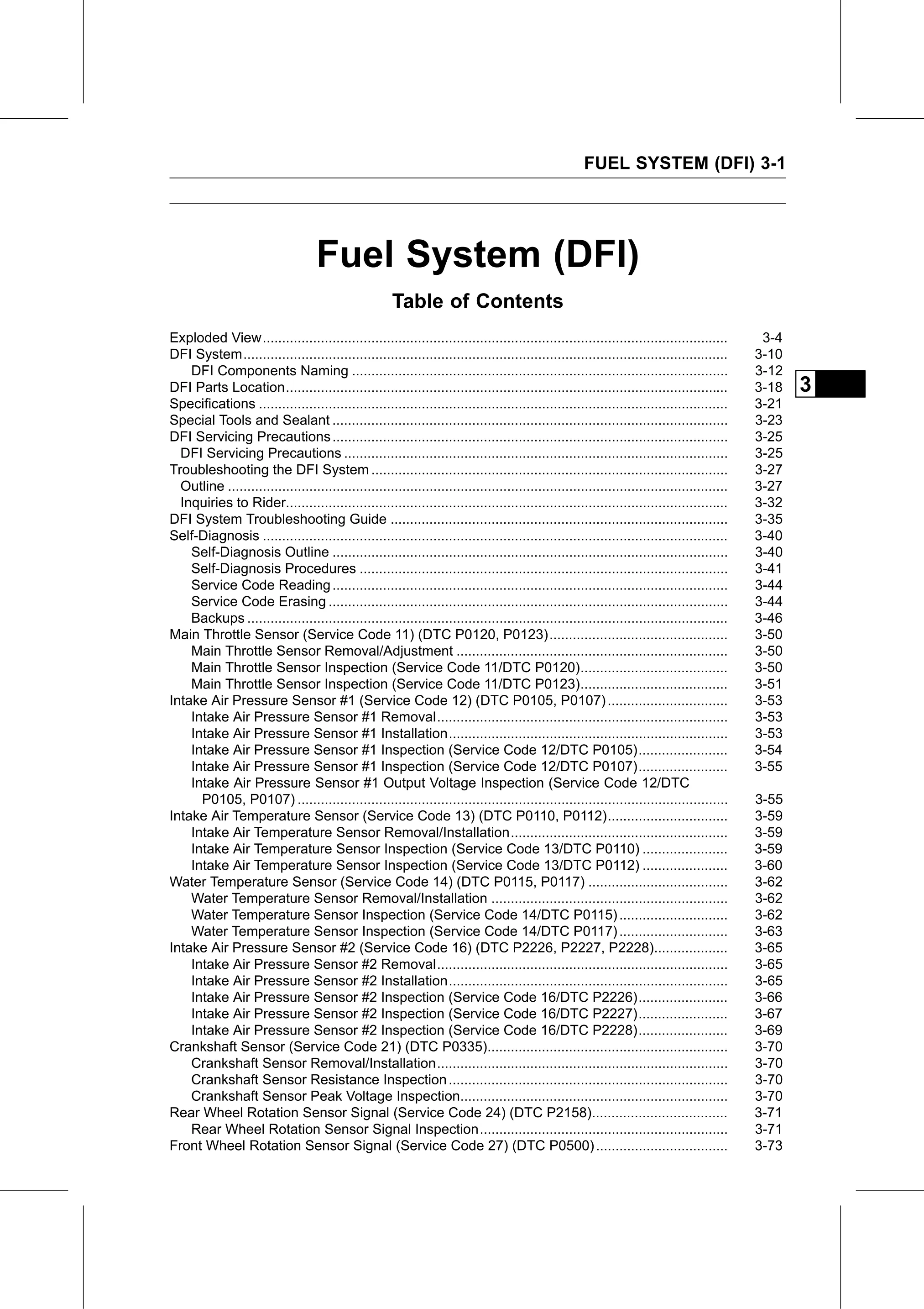 Service Manual page 91 — Fuel System (DFI)