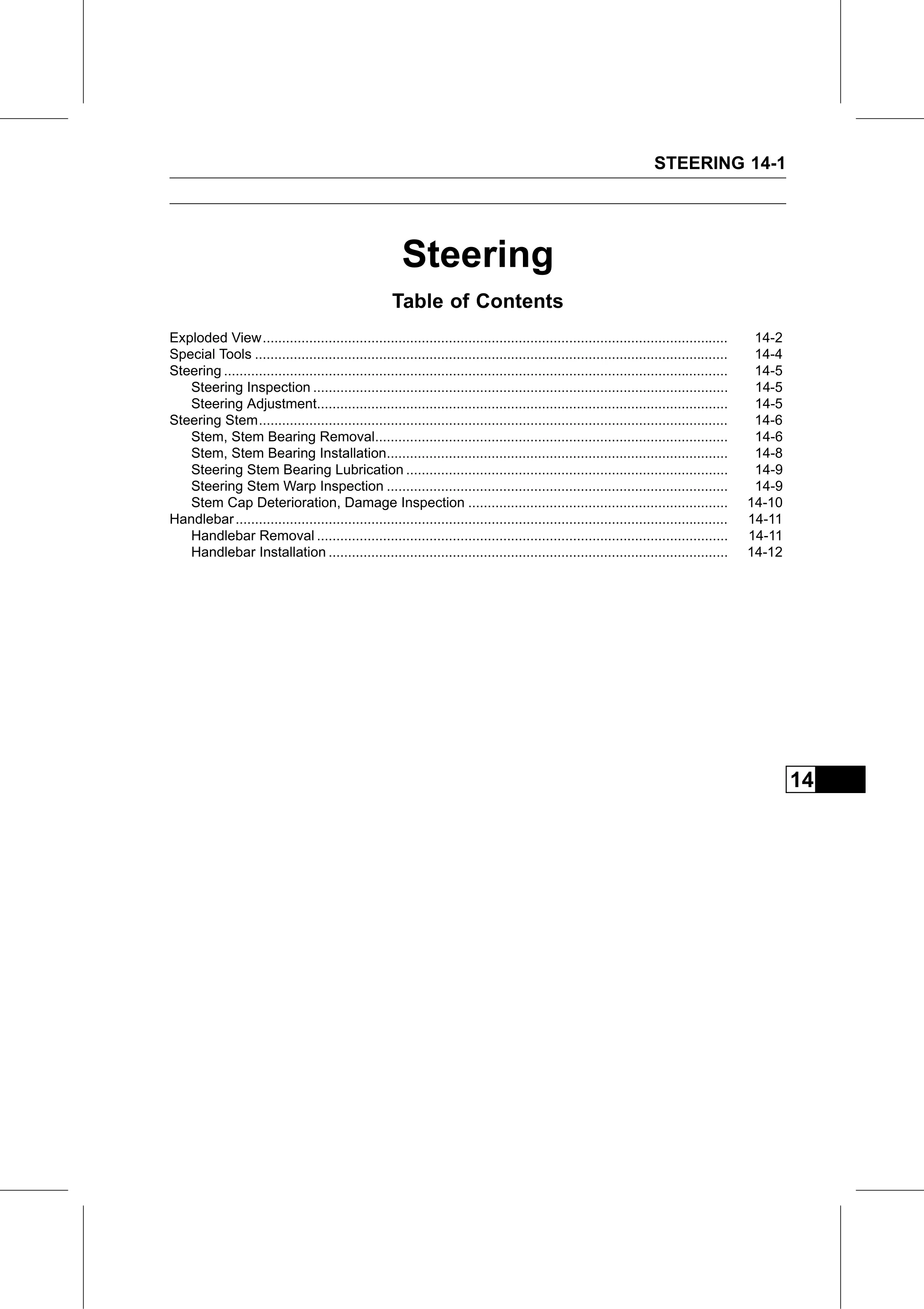 Service Manual page 515 — Steering