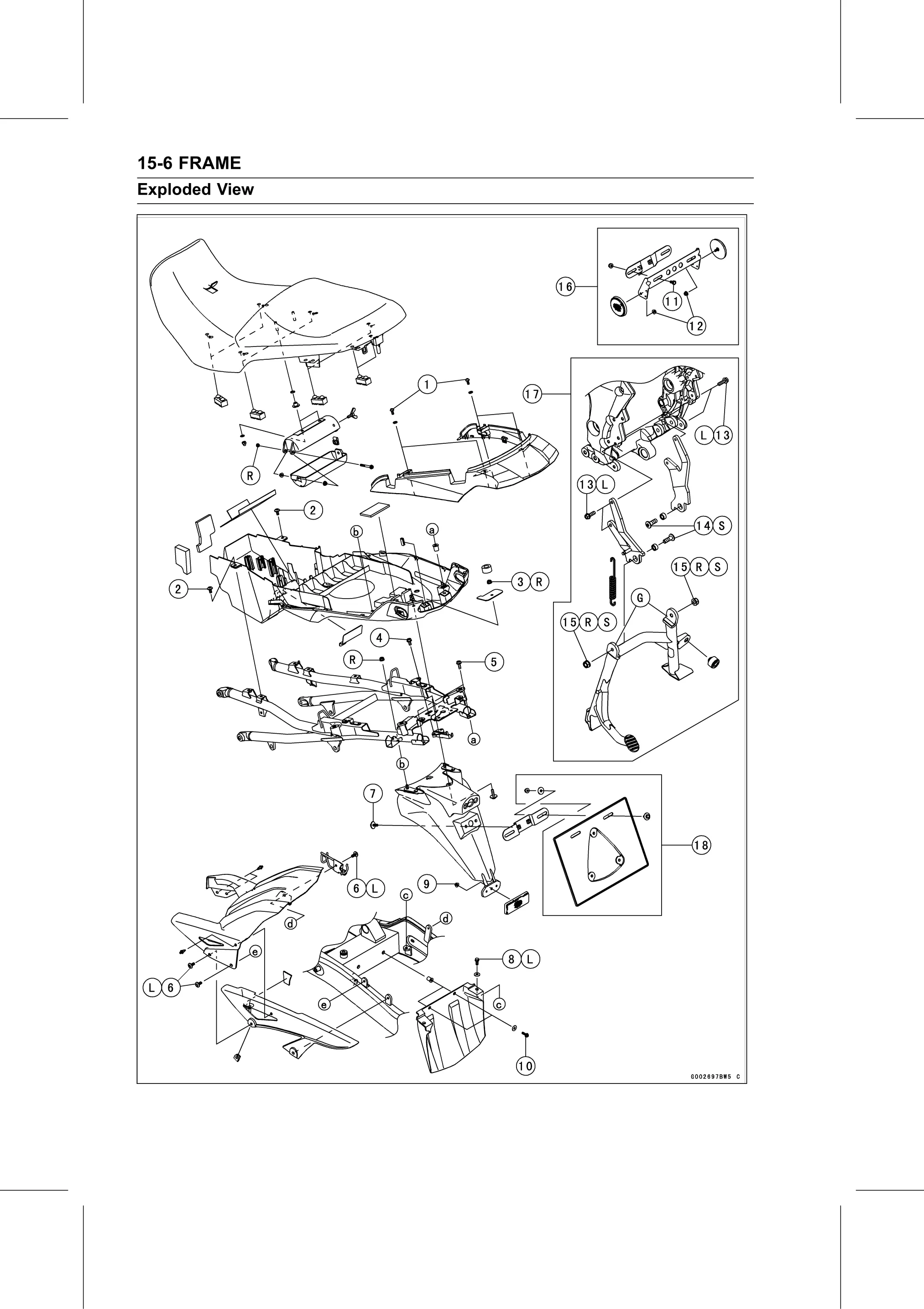 Service Manual page 534 — Frame › Exploded View