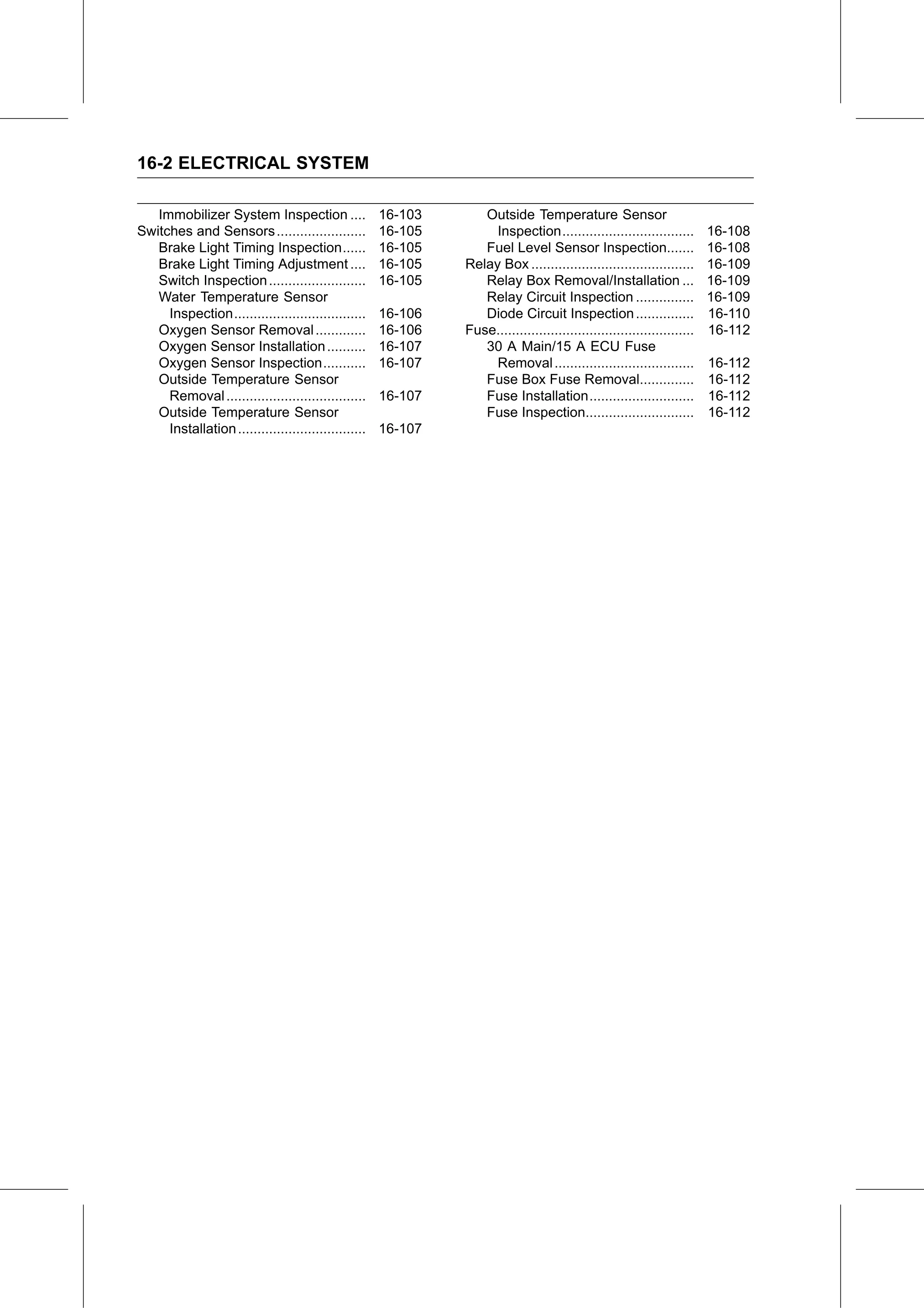 Service Manual page 562 — Electrical System