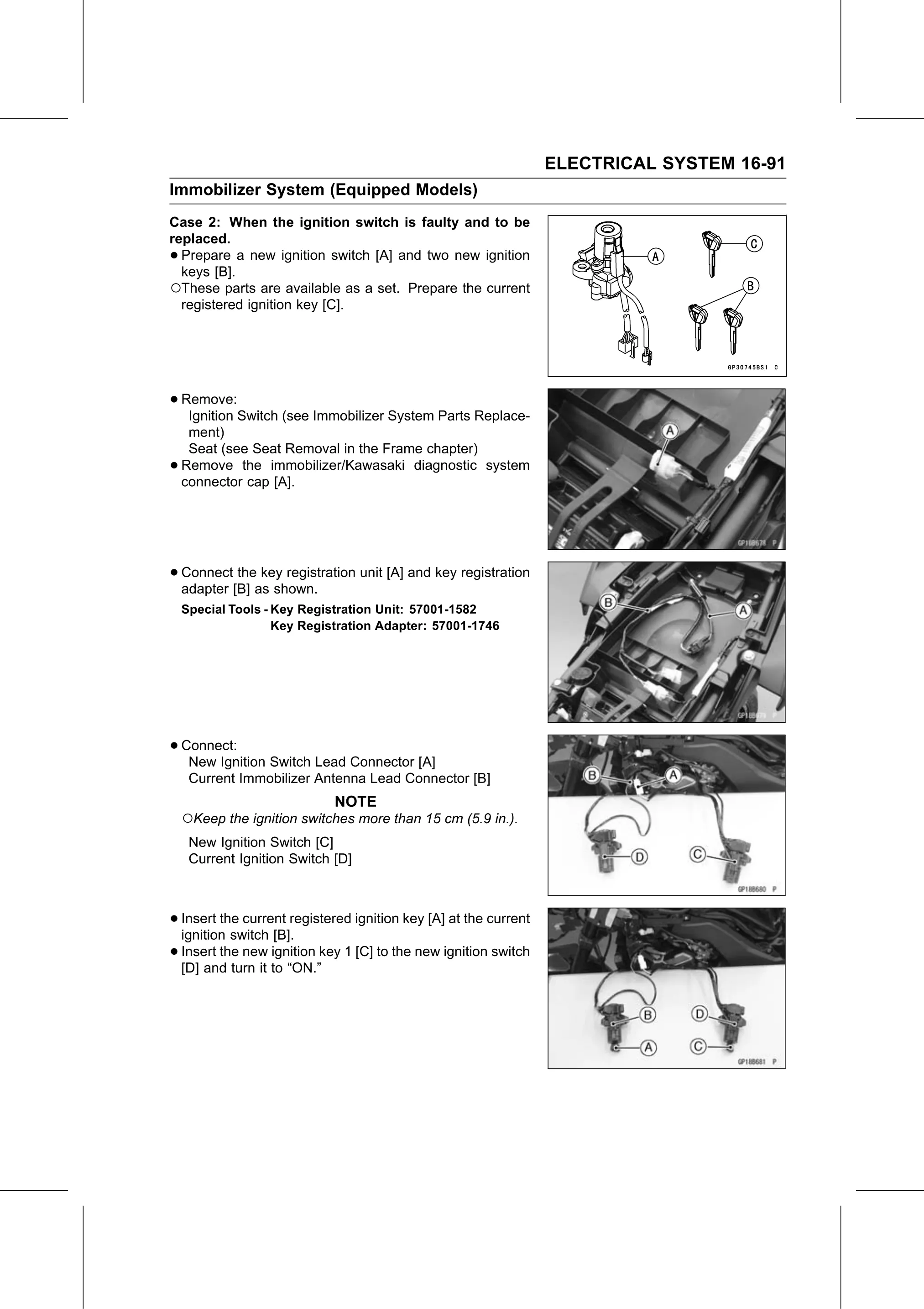 Service Manual page 651 — Electrical System › Key Registration