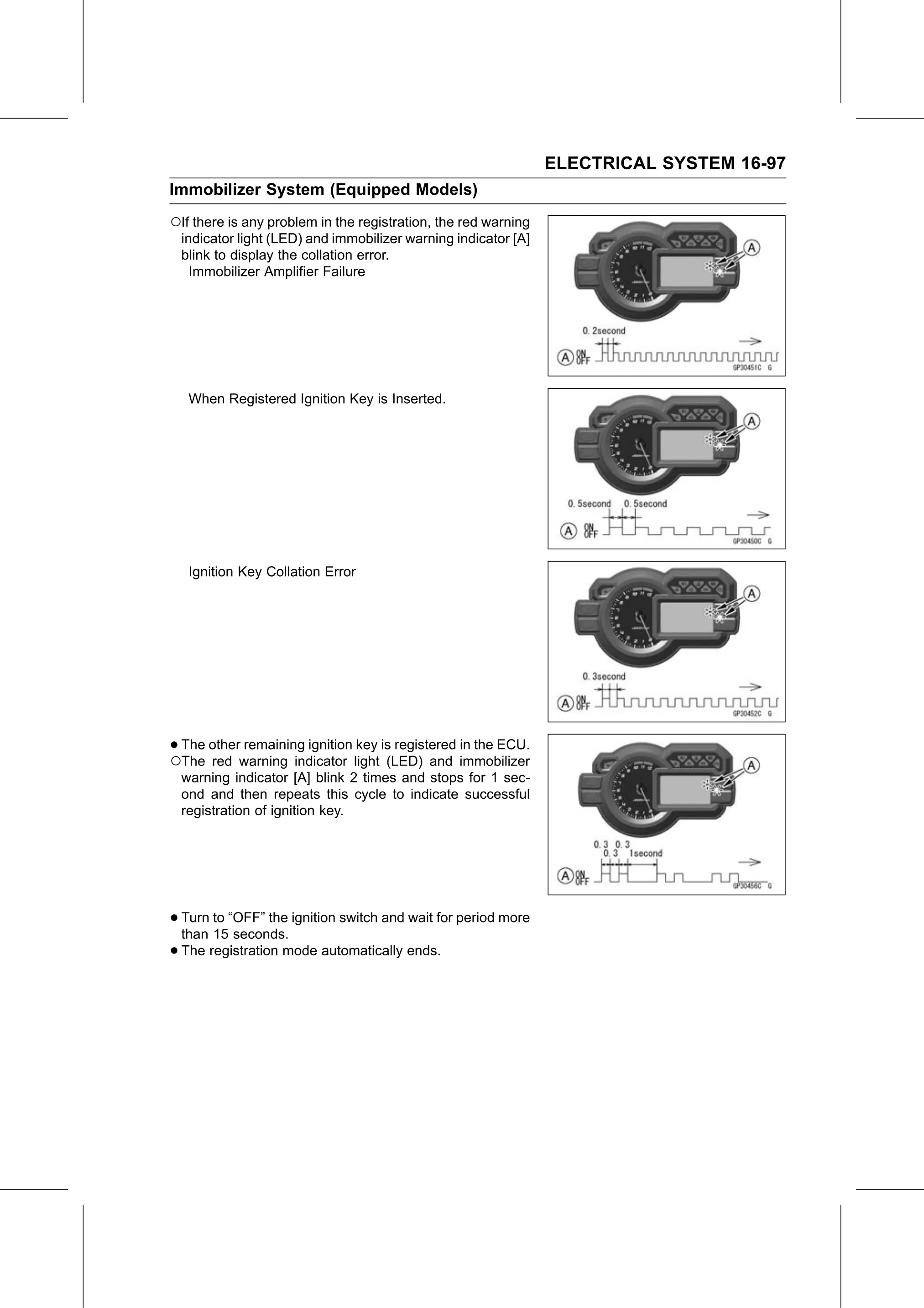 Service Manual page 657 — Electrical System › Key Registration