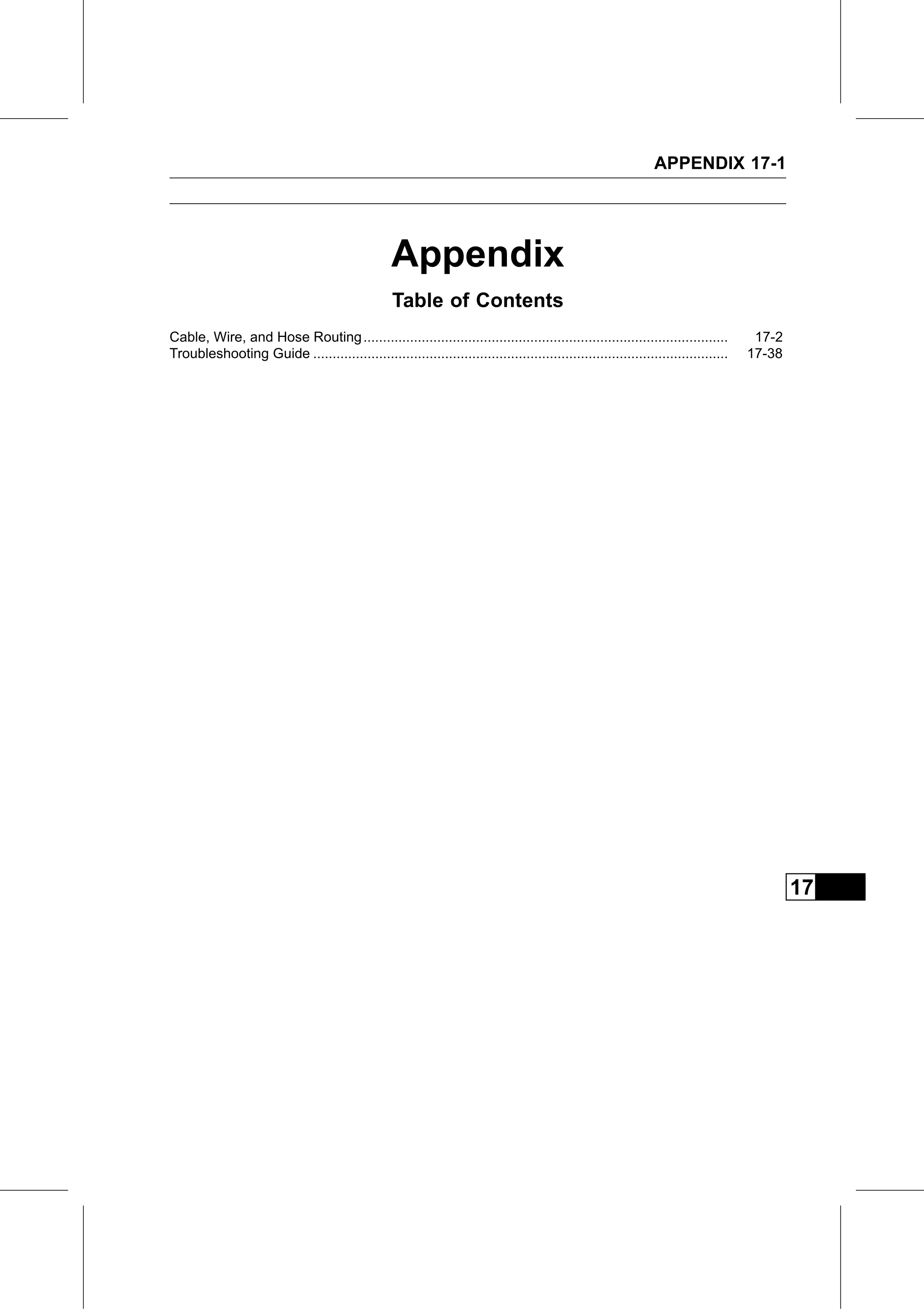 Service Manual page 673 — Appendix