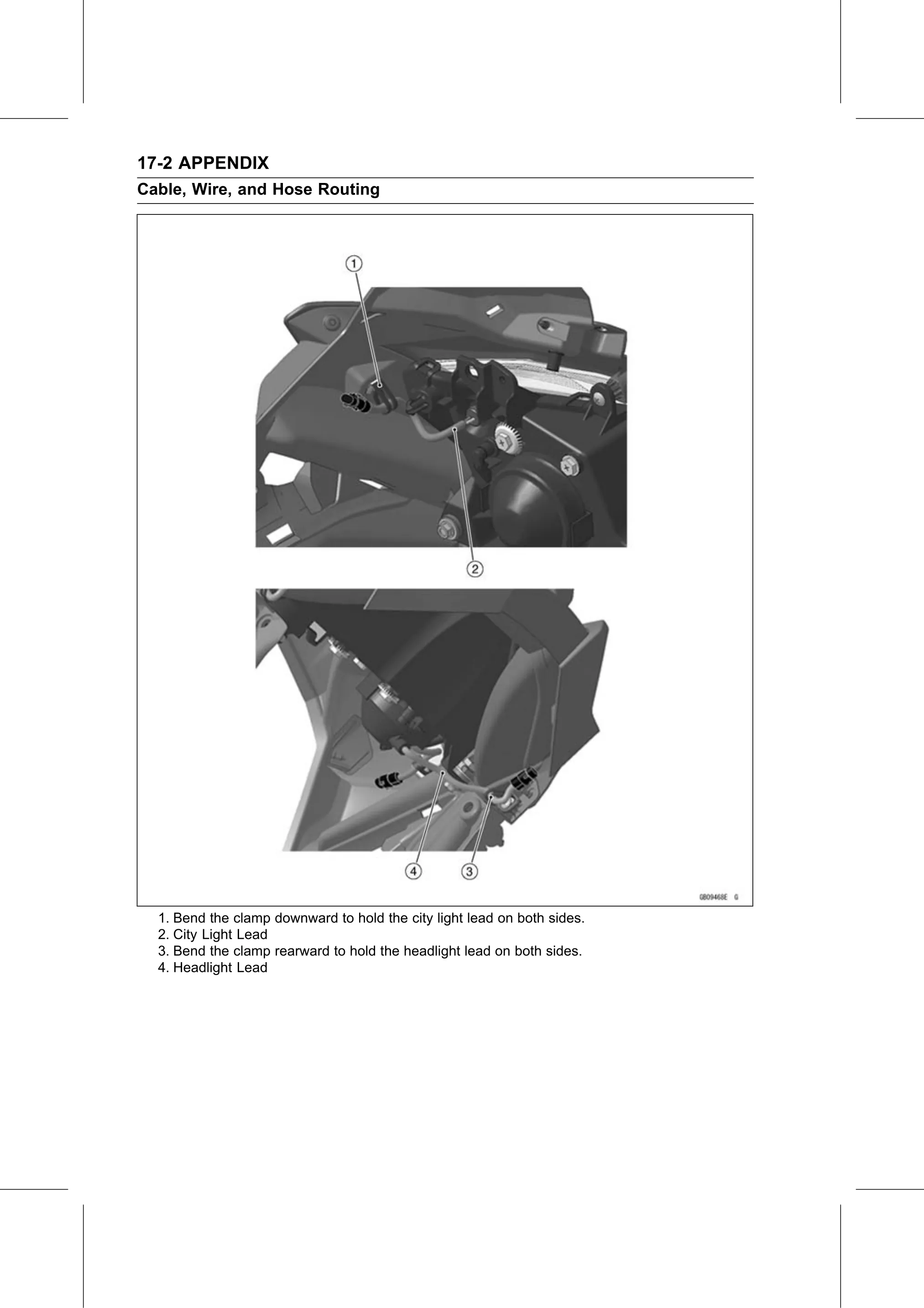 Service Manual page 674 — Appendix › Cable, Wire, and Hose Routing