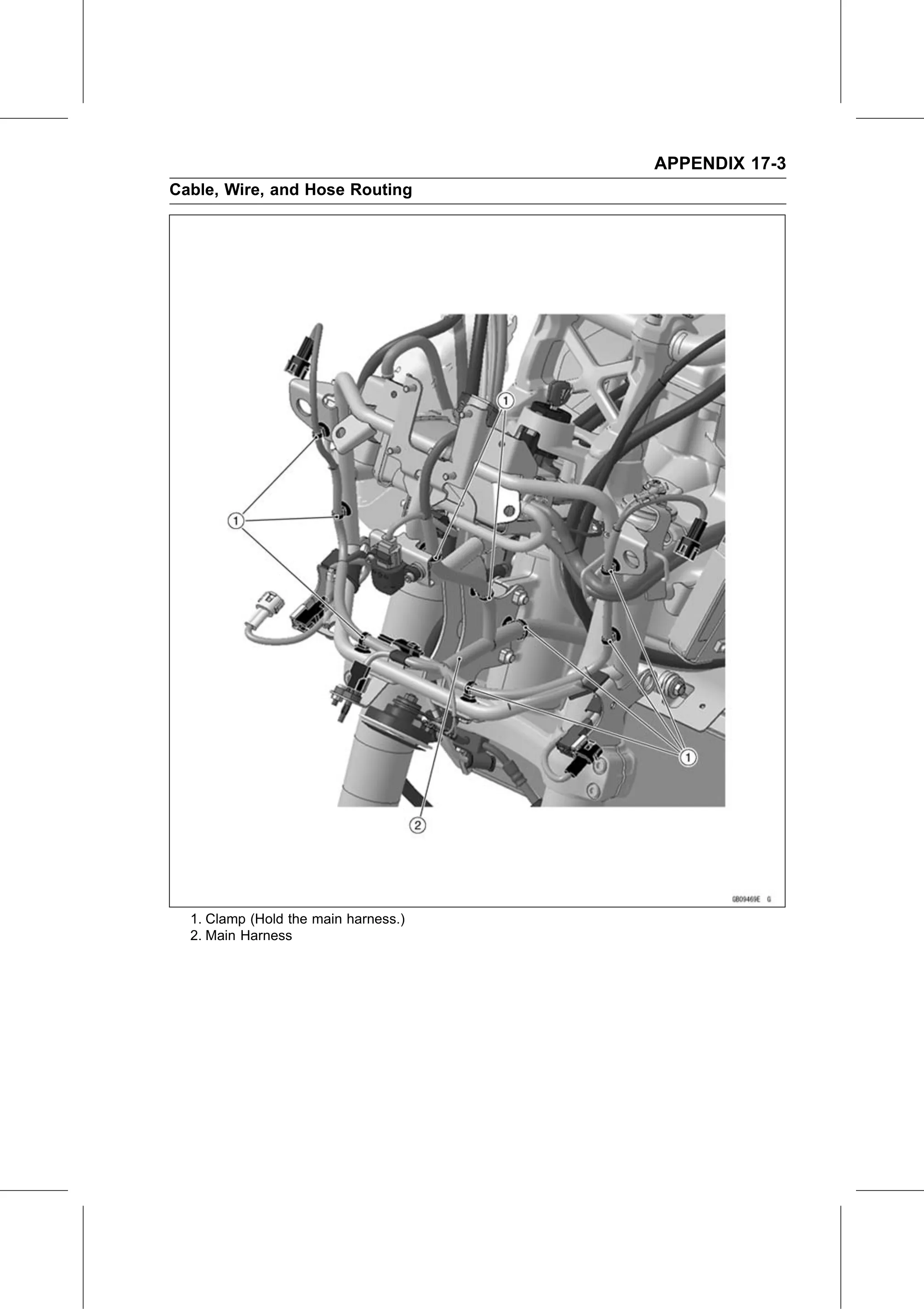 Service Manual page 675 — Appendix › Cable, Wire, and Hose Routing